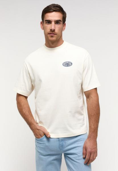 MĘSKA KOSZULKA MUSTANG T-shirt Alvarado Whisper White 1014931 2013