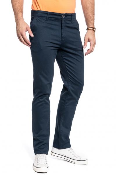 SPODNIE MĘSKIE WRANGLER CHINO IN NAVY W12CW3114