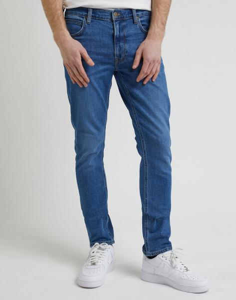 LEE LUKE MĘSKIE SPODNIE JEANSOWE JEANS DŻINSY BLUE SHADOW MID L719IAA27 112338457