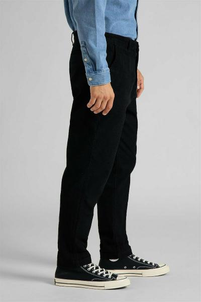 SPODNIE MĘSKIE LEE TAPERED CHINO BLACK L70RQM01