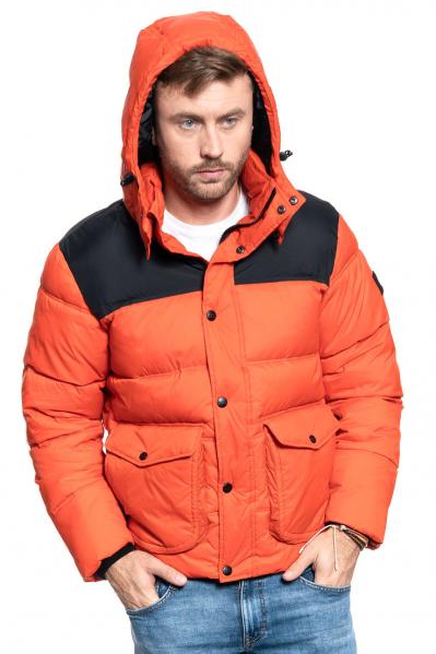 MĘSKA KURTKA ZIMOWA LEE PUFFER JACKET POINCIANA L86NSZOL