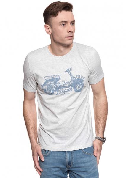 MĘSKI T-SHIRTMUSTANG ALEX C PRINT 1008962 2064