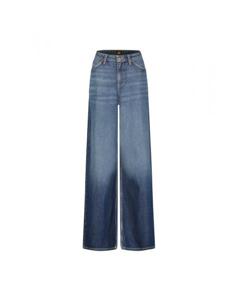 LEE DAMSKIE SPODNIE JEANSOWE DZWONY STELLA A LINE SHARED INTEREST 112355241 L31S016276