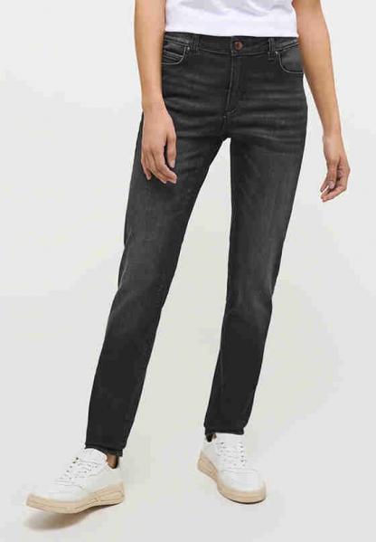 DAMSKIE SPODNIE JEANSOWE MUSTANG CROSBY RELAXED SLIM DENIM BLACK 1013589 4000 702