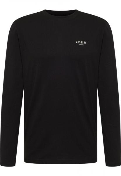 Męski LONGSLEEVE MUSTANG Asheville Black 1016290 4142