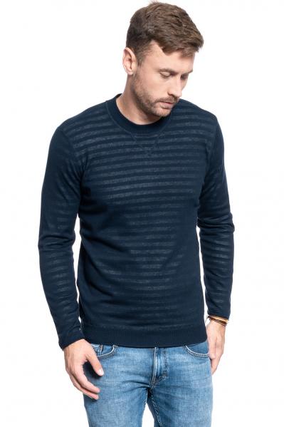 MĘSKI SWETER MUSTANG EMIL C STRIPE 1009131 5323