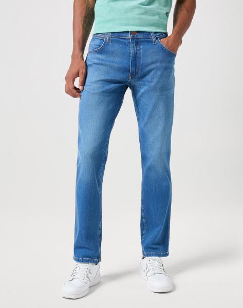 WRANGLER GREENSBORO MĘSKIE SPODNIE JEANSOWE DŻINSY RUSTIC W112352644