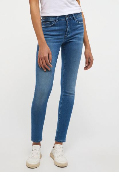 MUSTANG SHELBY SKINNY DAMSKIE SPODNIE JEANSOWE JEANSY DŻINSY DENIM BLUE 1013581 5000 502