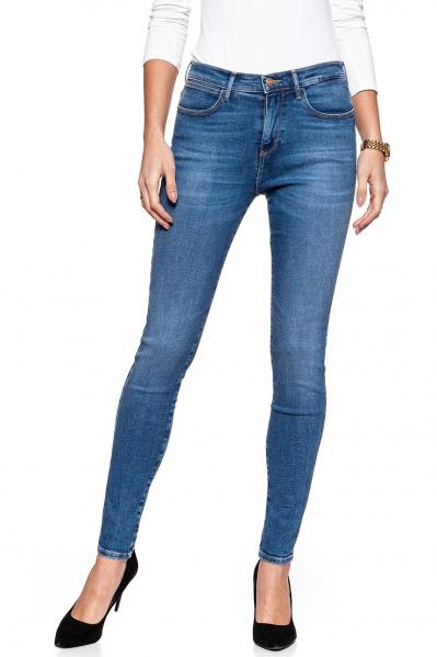 WRANGLER HIGH RISE SKINNY PIXI BLUE W27HFS17R