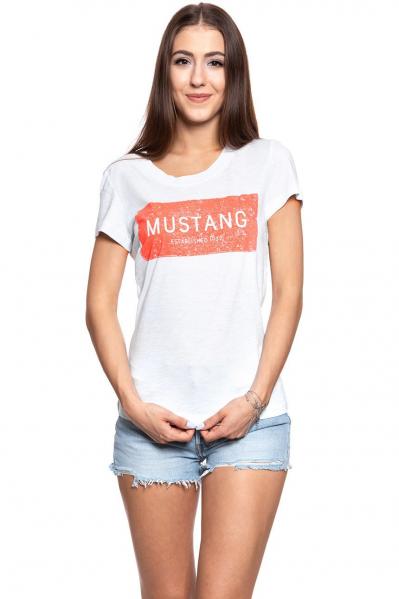 MUSTANG T SHIRT DAMSKI Alexia C Logo 1009482 2045