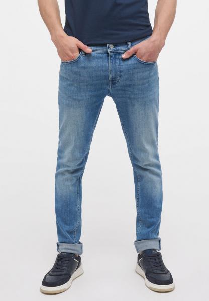 MĘSKIE SPODNIE JEANSOWE MUSTANG ATLANTA SUPER SKINNY DENIM BLUE 1014186 5000 313