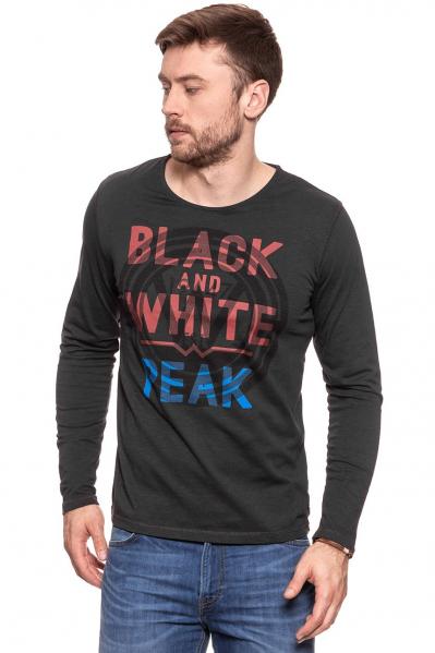 LONGSLEEVE WRANGLER PEAK TEE PHANTOM W7B09DE16