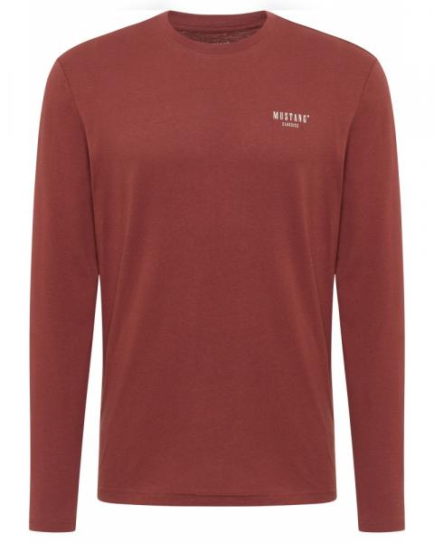 Męski longsleeve MUSTANG Asheville Cinnamon 1015844 3238