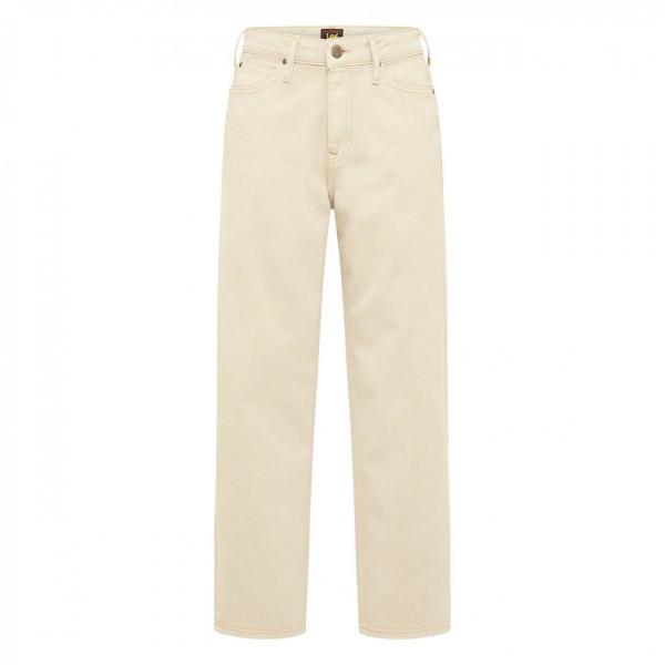 LEE WIDE LEG DAMSKIE SPODNIE JEANSOWE SERVICE SAND L30SQHCN 112106668