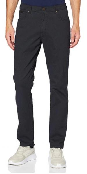 WRANGLER TEXAS SLIM MĘSKIE SPODNIE MATERIAŁOWE MATERIAŁ BLACK W12SW5100 112126525