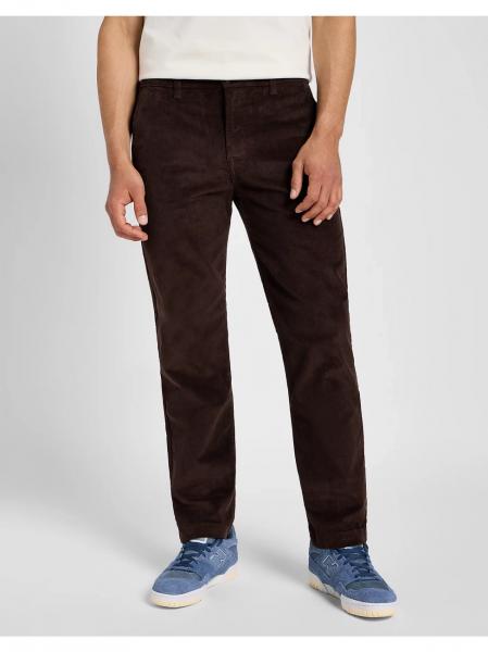 LEE MĘSKIE SPODNIE MATERIAŁOWE REGULAR CHINO ESPRESSO 112355776 L71F007765