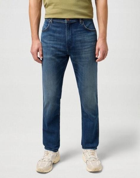 WRANGLER LARSTON MĘSKIE SPODNIE JEANSOWE JEANSY DŻINSY HARE BLUE 112350848