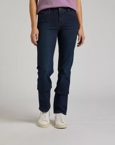 LEE MARION STRAIGHT DAMSKIE SPODNIE JEANSOWE DARK WORN L301CGPP