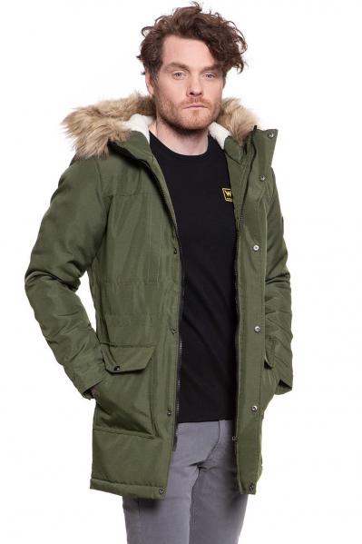 ONLY & SONS ONSBASIL PARKA JACKET MĘSKA KURTKA ZIMOWA OTW NOOS FOREST NIGHT 22013441