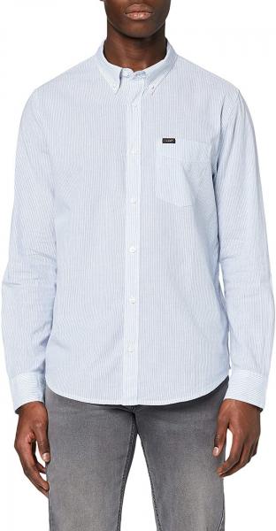 MĘSKA KOSZULA LEE BUTTON DOWN REGULAR FIT WHITE L880DP12