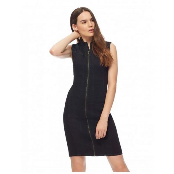 LEE ZIP DRESS BLACK L50JAEYG