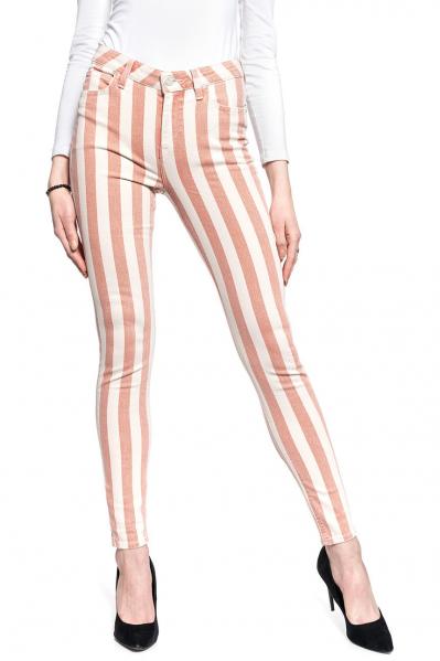 SPODNIE DAMSKIE LEE SKINNY HIGH WAIST TERACOTTA L626LIMG 112114249