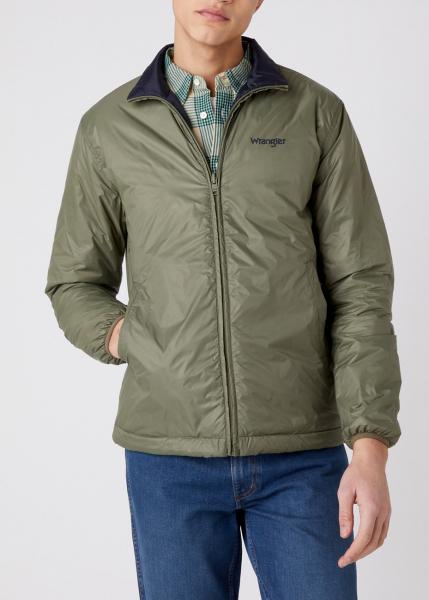 WRANGLER THE REVERSIBLE DEEP MĘSKA KURTKA DWUSTRONNA LICHEN GREEN W4D5YBX1X