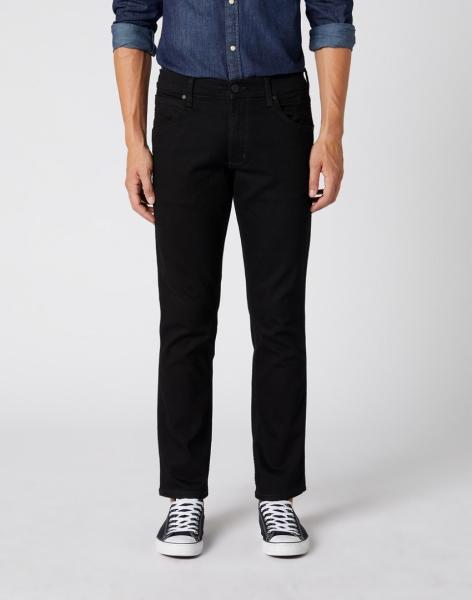 WRANGLER MĘSKIE SPODNIE JEANSOWE WRANGLER GREENSBORO BLACK 112364950