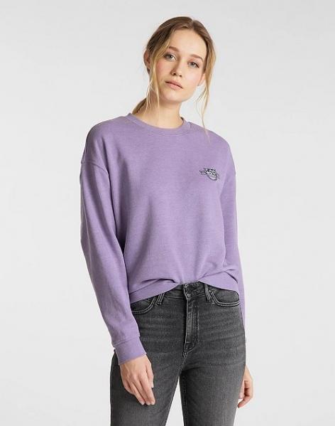 LEE MELEE SWEATSHIRT LAVENDER DUSK L53XHBOA