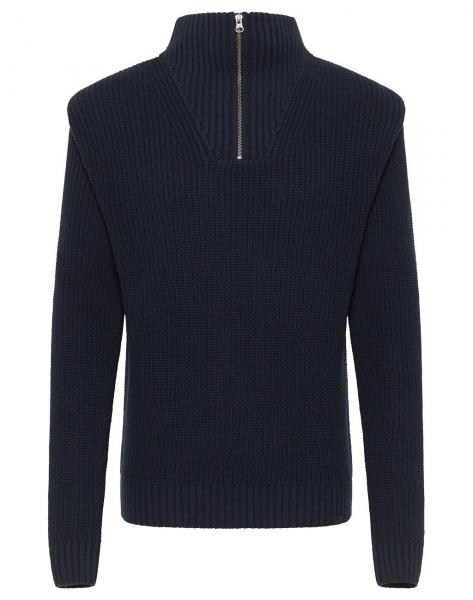 LEE HALF ZIP KNIT SKY MĘSKI SWETER ELEGANCKI CIEPŁY SKY BLUE 112341694 L83Y016371
