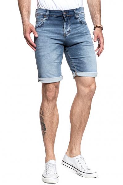 SPODENKI MĘSKIE MUSTANG Chicago Short DENIM BLUE 1007117 5000 313