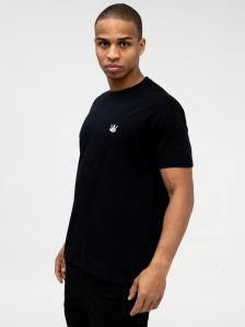 Koszulka Z Krótkim Rękawem Jigga Wear Mini Crown Czarna