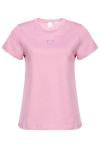 T-shirt damski PINKO PDEN 100355 A1NW N98 różowy