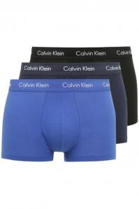 BOKSERKI MĘSKIE CALVIN KLEIN U2664G NIEBIESKO-CZARNE 3 PACK