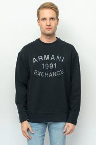 Bluza męska Armani Exchange 6RZMGA ZJ4XZ granatowy