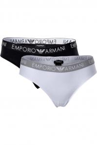 MAJTKI DAMSKIE EMPORIO ARMANI BIAŁE/CZARNE 2-PACK