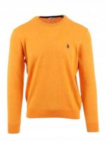 Sweter męski U.S. Polo Assn. 48847 EH03 pomarańczowy