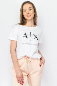 T-shirt damski Armani Exchange 3DYT36 YJ3RZ 1000 biały