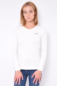 LONGSLEEVE DAMSKI PEPE JEANS PL504798 BIAŁY