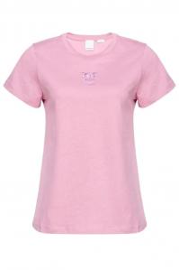 T-shirt damski PINKO PDEN 100355 A1NW N98 różowy