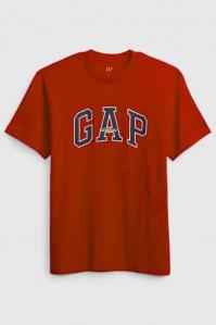 T-shirt męski GAP 797924 czerwony