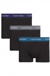 BOKSERKI MĘSKIE CALVIN KLEIN U2664G CZARNE 3 PACK