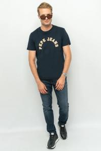 T-shirt męski Pepe Jeans PM509124 granatowy