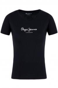 T-SHIRT DAMSKI PEPE JEANS PL505202 CZARNY