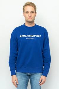 Bluza męska Armani Exchange 6RZMHG ZJDGZ niebieski