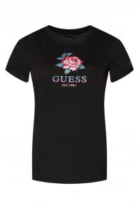 T-shirt damski Guess W4RI37 JA914 czarny