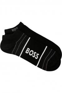 Skarpety męskie Hugo Boss 50491212 czarny 2-PACK