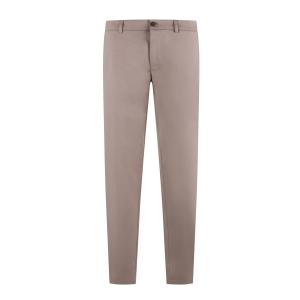 SPODNIE MATERIAŁOWE MĘSKIE CHINO SLIM FIT BEŻOWE STRETCH