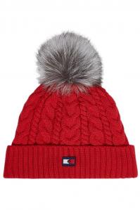 Czapka damska Tommy Hilfiger TH10036 czerwony