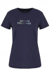 T-shirt damski Armani Exchange 3DYT14 YJDGZ granatowy